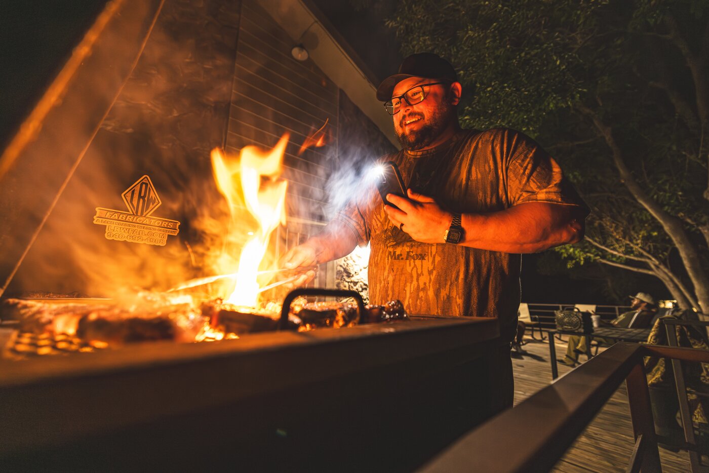 Camp at the lodge
