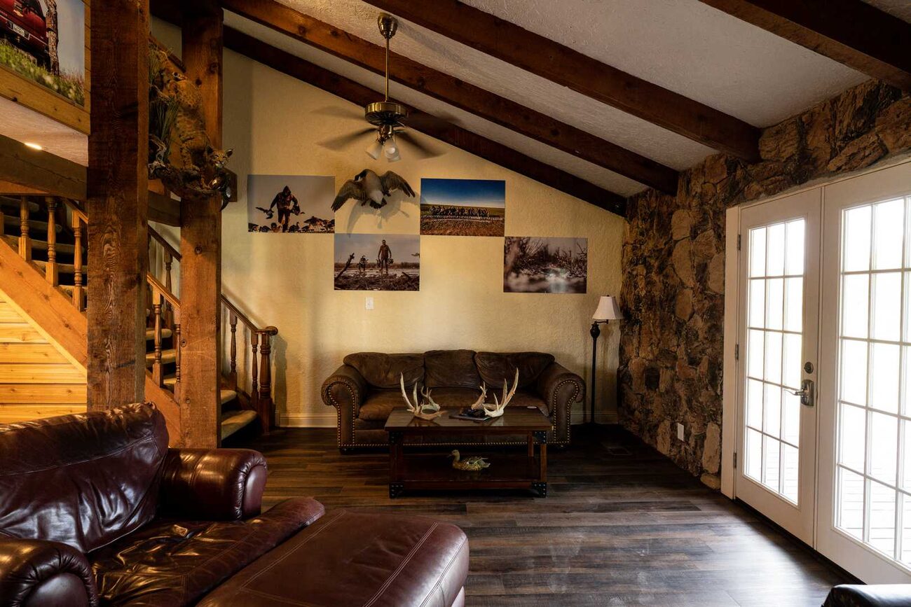 The great room at Pecan Creek